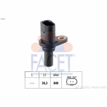 RPM Sensor, automatic transmission Made in Italy - OE Equivalent