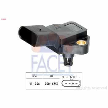 Air Pressure Sensor, height adaptation Made in Italy - OE Equivalent