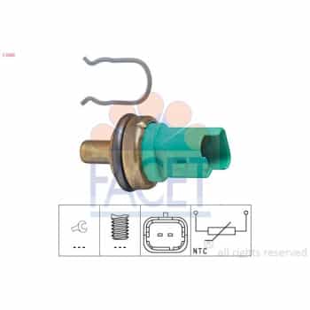 Sensor, oil temperature Made in Italy - OE Equivalent 7.3292 Facet
