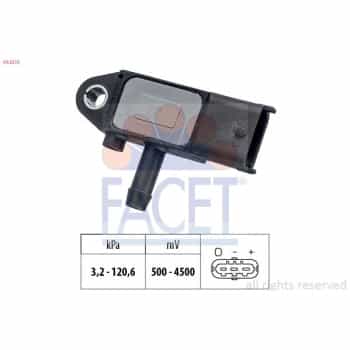 Sensor, exhaust pressure Made in Italy - OE Equivalent