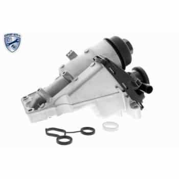 Housing, oil filter V95-0568 VAICO