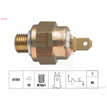 Temperature Switch, coolant warning lamp 1.840.093 EPS Facet