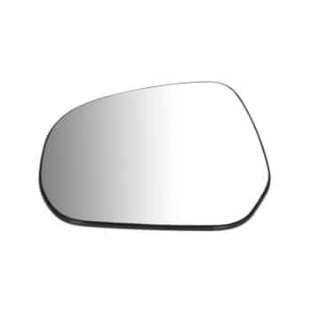 Mirror glass, exterior mirror