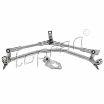 Windshield wiper rods