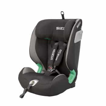 Sparco high chair SK5000I (Isofix) Black/Grey i-Size 76-150cm (ECE-R129/03)