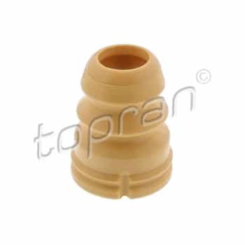 Rubber stop, suspension