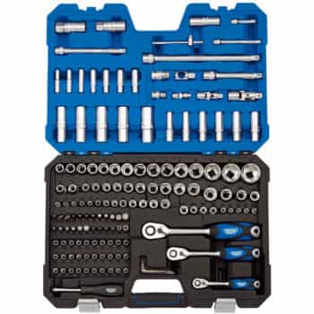 Draper Ratchet and Socket Set 1/4'', 3/8'' and 1/2'', 149pcs