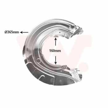 Cover plate, brake disc