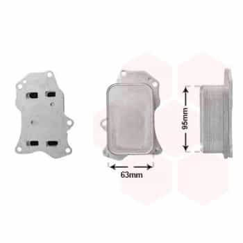 Oil cooler, engine oil 09013710 International Radiators