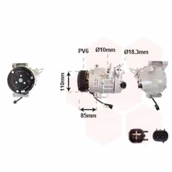 Compressor, air conditioning