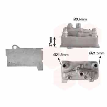 Oil cooler, automatic transmission 30013731 International Radiators