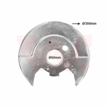 Cover plate, brake disc