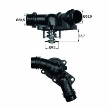 Thermostat, coolant
