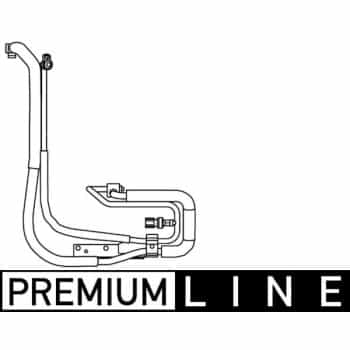 High-/Low Pressure Line, air conditioning BEHR *** PREMIUM LINE ***