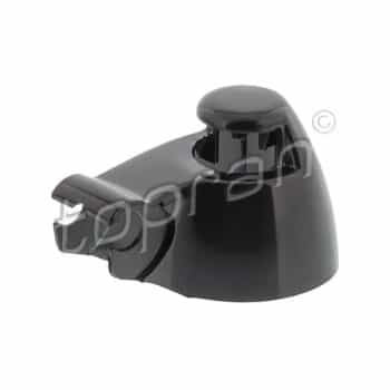 Hood, headlight wiper arm