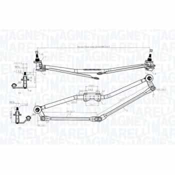 Wiper rods