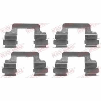 Accessory kit, disc brake pad