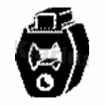 Holder, exhaust system