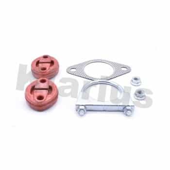 Mounting kit, catalytic converter