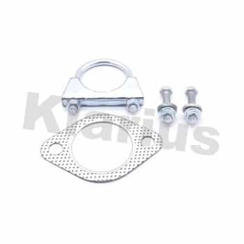 Mounting kit, catalytic converter