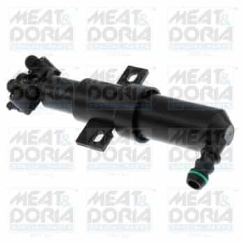 Spray nozzle cleaning fluid, headlight cleaning