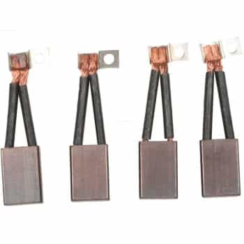 Carbon brush, starter motor