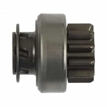 Free wheel drive, starter
