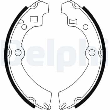 Brake shoe set