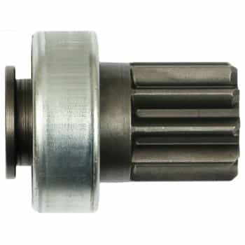 Free wheel drive, starter