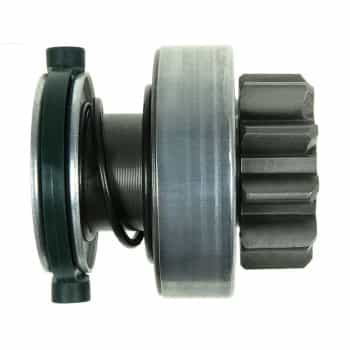 Free wheel drive, starter