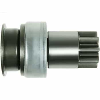 Free wheel drive, starter