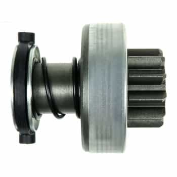 Free wheel drive, starter