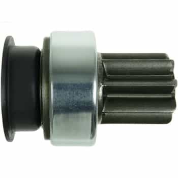 Free wheel drive, starter