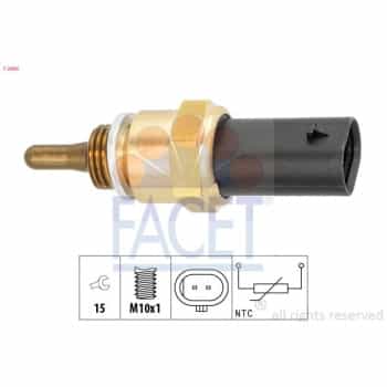 Sensor, oil temperature 7.3406 Facet