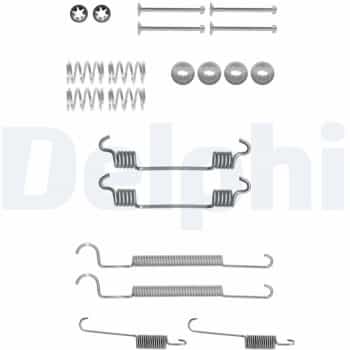 Accessory Kit, brake shoes