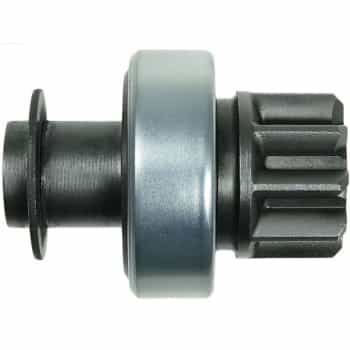 Free wheel drive, starter