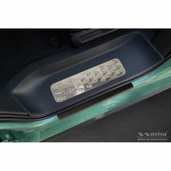 Stainless steel door sills suitable for Volkswagen ID.Buzz 2022 - 2-piece