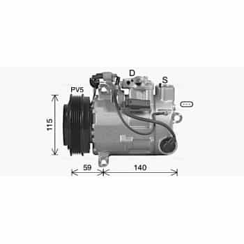 Compressor, air conditioning