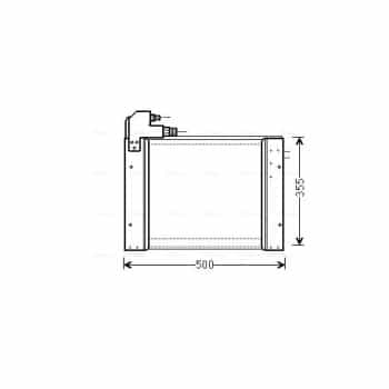 Condenser, air conditioner NH5018 Ava Quality Cooling