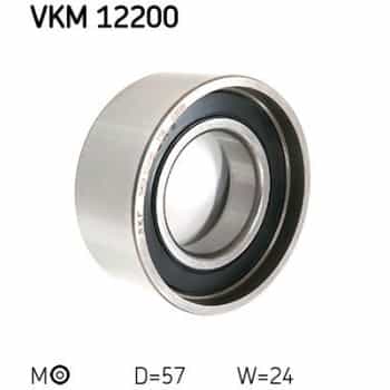 Tensioner Pulley, timing belt VKM 12200 SKF