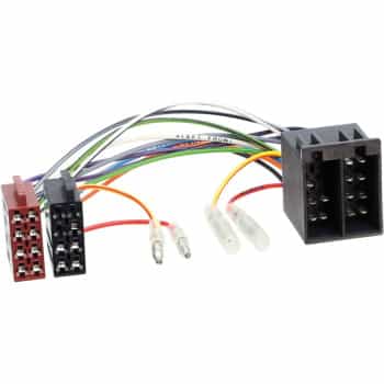 Radio Connection Cable ISO connection > ISO plug Optional clamp 15/30 rotatable