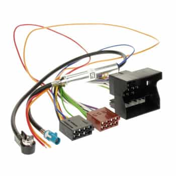 Radio Connection Cable Various models Opel Quadlock > ISO Norm / Phantom power (ISO)