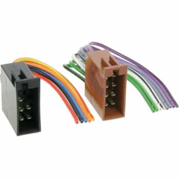 Radio Connection Cable ISO connections separate > loose ends