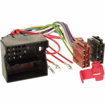 Radio Connection Cable Various models Audi -Seat-Skoda-Maserati-Volkswagen Quadlock Plug> ISO