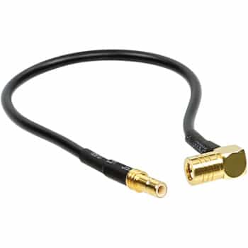 Antenna Adapter SMB (m) to SMB (f) 90°