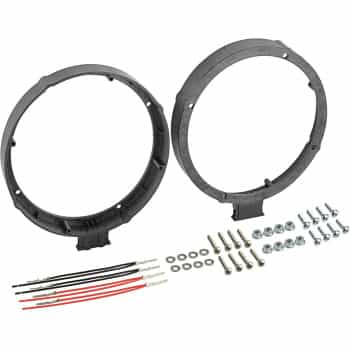 Speaker ring 165mm Various models Seat - Skoda - Volkswagen - Mitsubishi With built-in speaker connect.