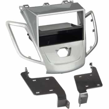 2-DIN Panel Ford Fiesta 2008-2013 Color: Silver