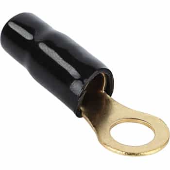 Ring cable lug 10 mm² > 10 mm 50 Pieces black