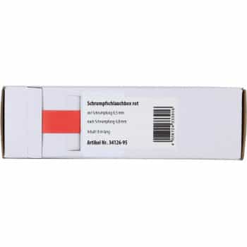 Heat Shrink Tubing Red Ø 9.5 mm / Length 8 meters