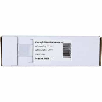 Heat shrink tubing transparent Ø 12.7 mm / Length 8 meters